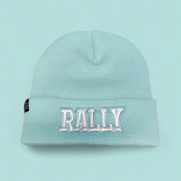 RALLY kötött visszahajtott sapka, menta